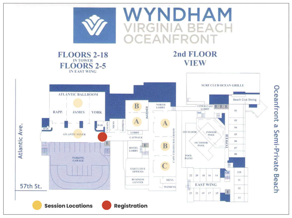 Conference Center Map